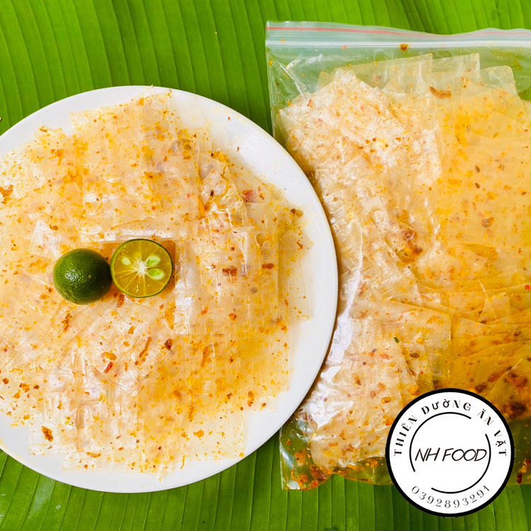 Combo bánh tráng muối tỏi khô gà và bánh tráng chấm siêu hấp dẫn
