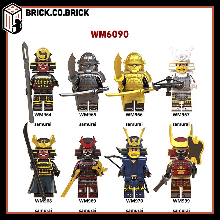 Đồ Chơi Lắp Ráp Minifigure Nhân Vật Samurai William Trong Tựa Game Nioh WM6090