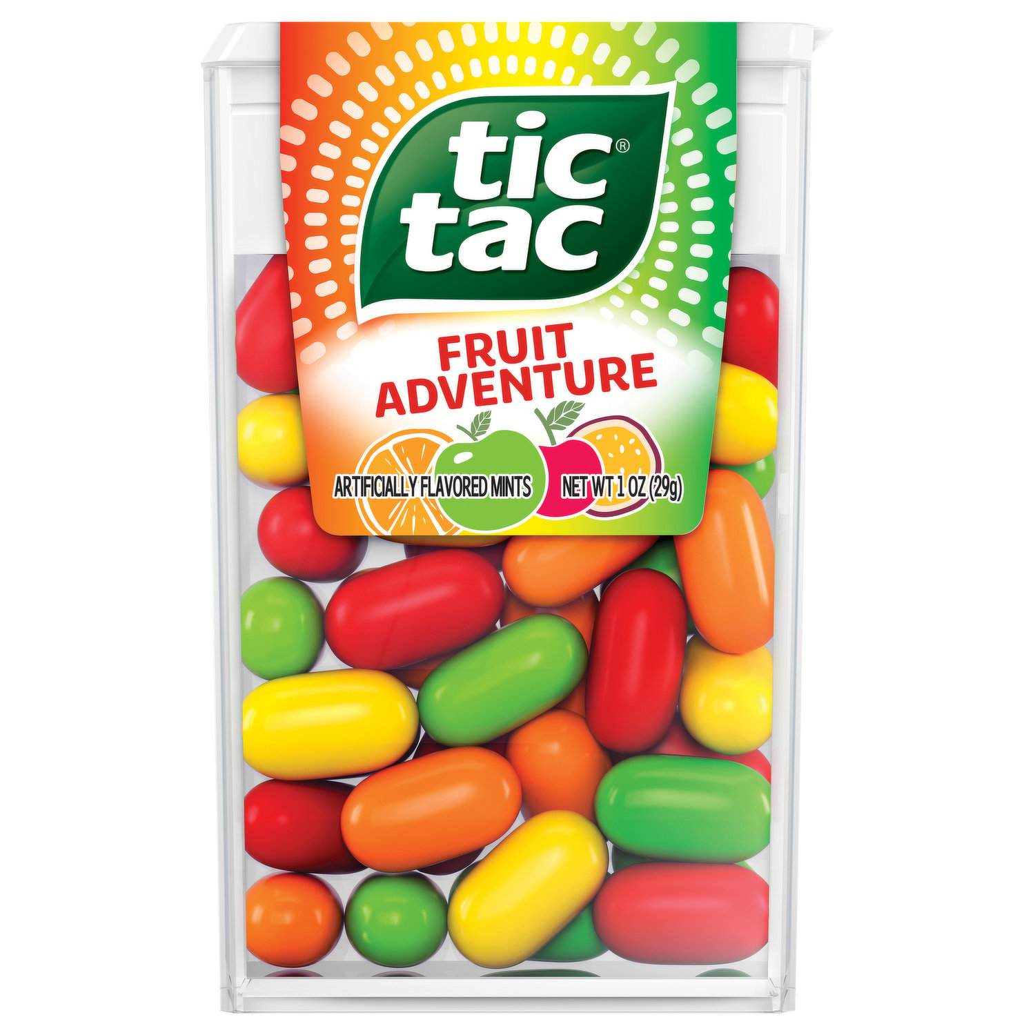 Kẹo ngậm Tictac vị trái cây hộp 29g - Hàng Mỹ