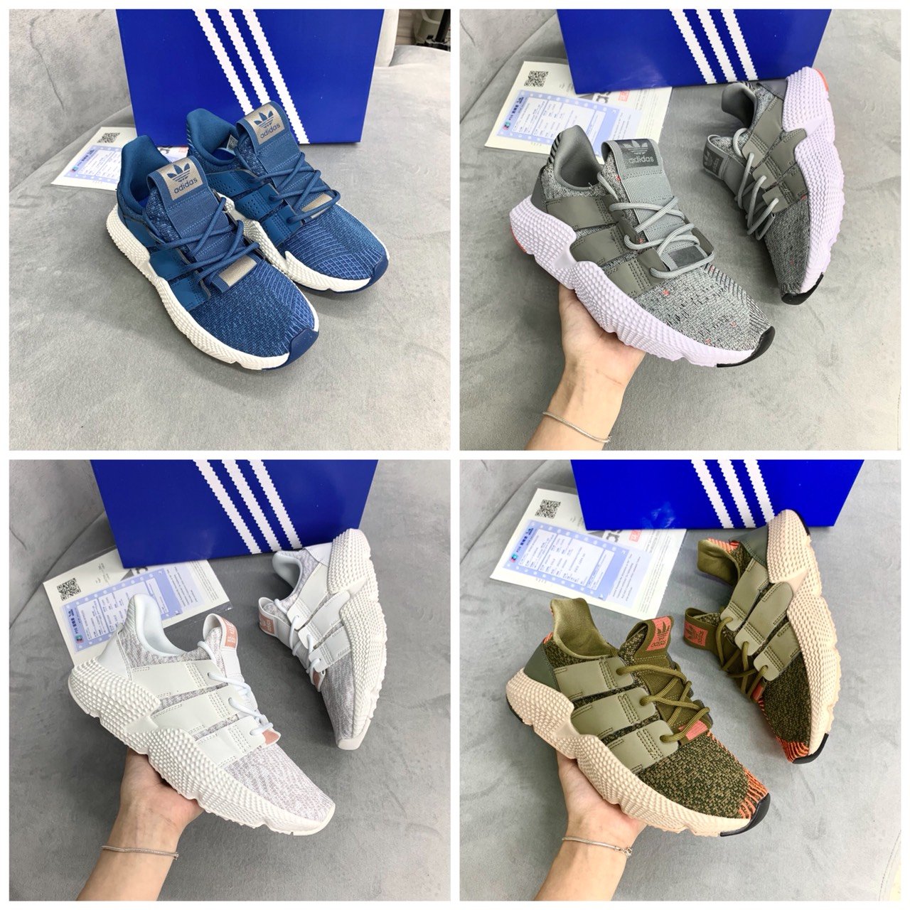 Giày thể thao nam nữ, giày sneaker prophere các màu bản cao cấp