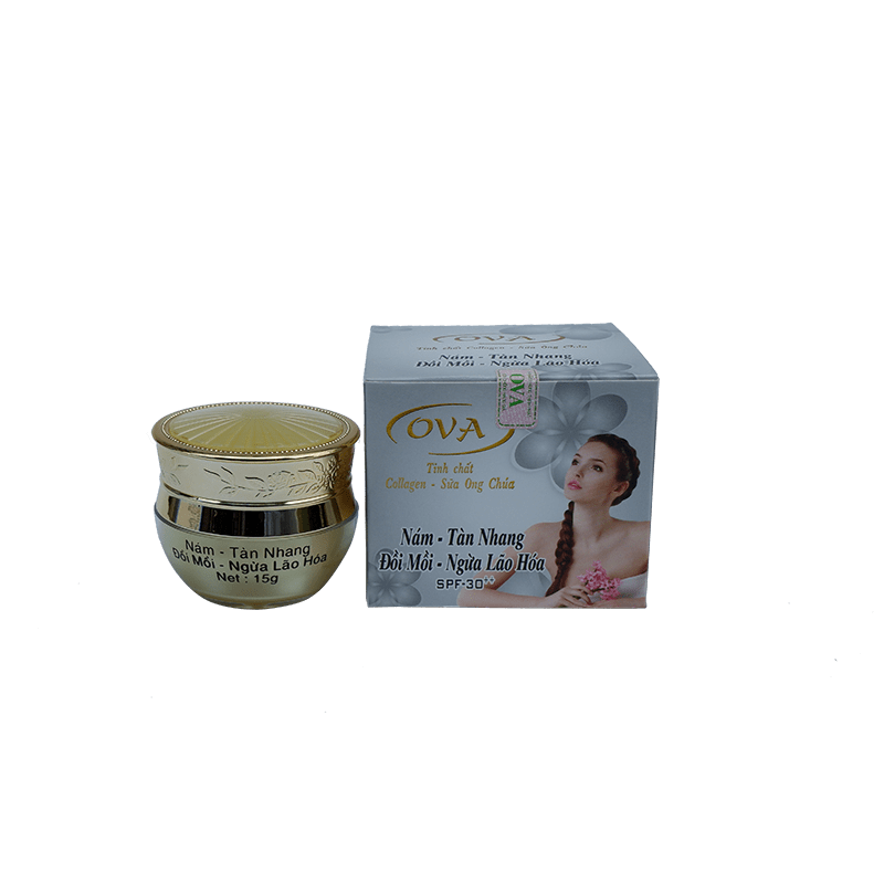 Kem nám - tàn nhan - đồi mồi - ngừa lão hóa ova 15g