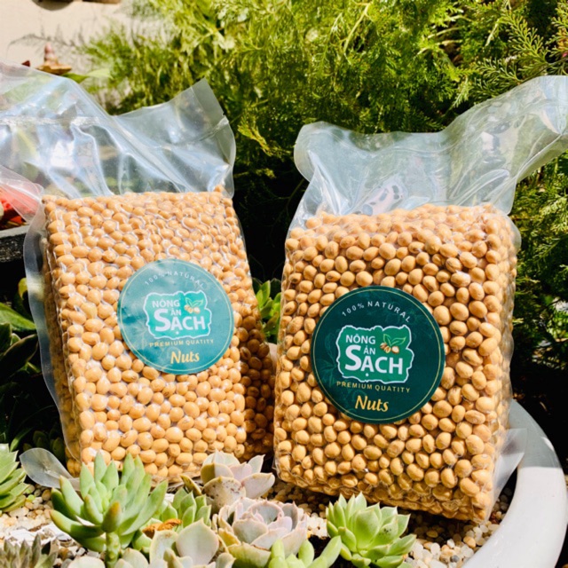 Đậu Nành Hữu Cơ Thuần Chủng Không Biến Đổi Gen - 500g