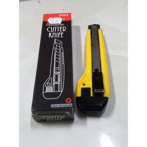 [HCM]DAO DỌC GIẤY SDI CỠ TO DAO RỌC GIẤY LỚN LOẠI TỐT - SẢN PHẨM GỒM 12 DAO RỌC GIẤY TO HOẶC BÉ PHÙ HỢP VĂN PHÒNG - LƯỠI DAO LÀM BẰNG THÉP CHẤT LƯỢNG CAO SẮC BÉN.