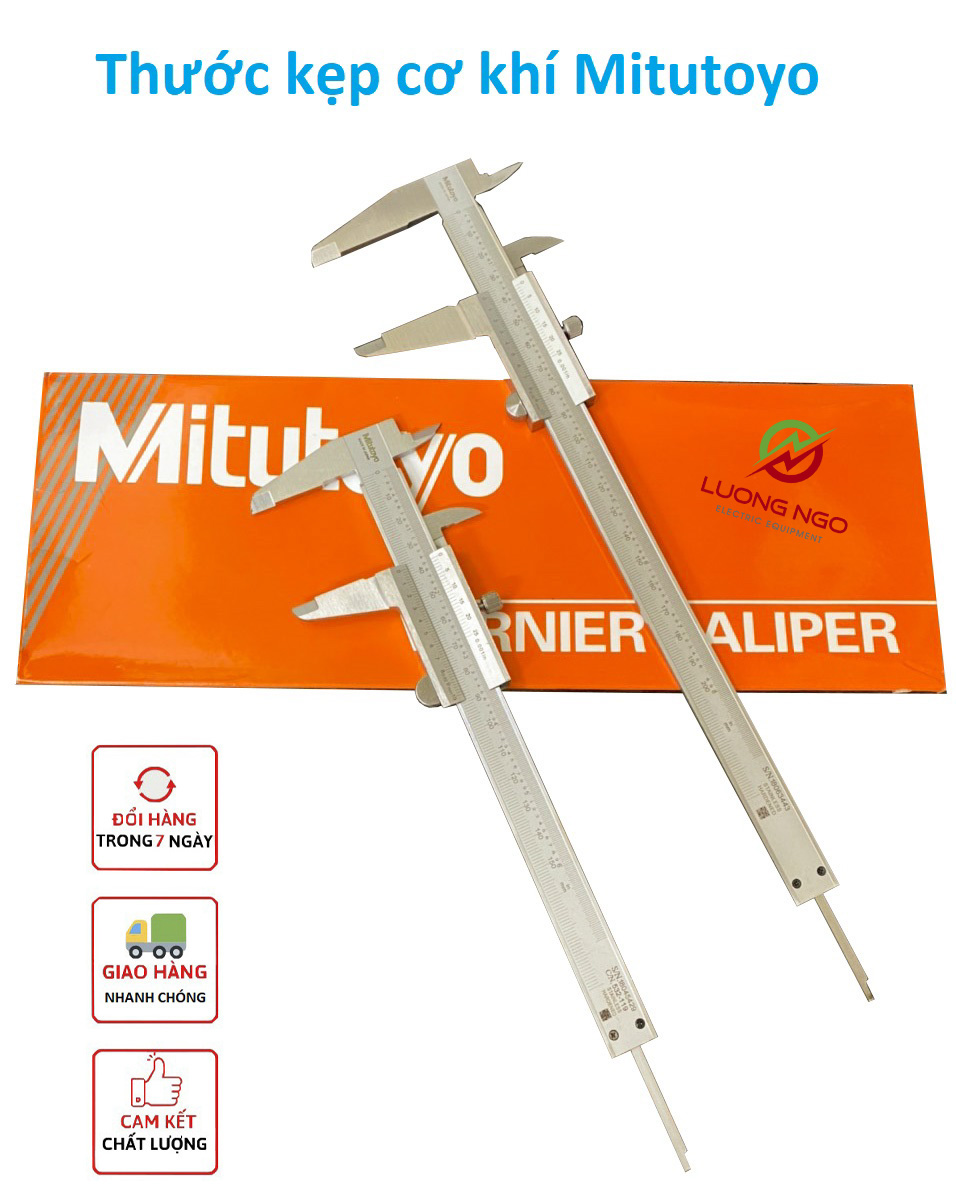 Thước kẹp cơ khí Mitutoyo thước cặp mitutoyo 150 200mm
