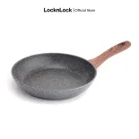 LBU1203C - Chảo nhôm chống dính Lock&Lock BAUM Marble 20cm 1 tay cầm Dùng được bếp từ
