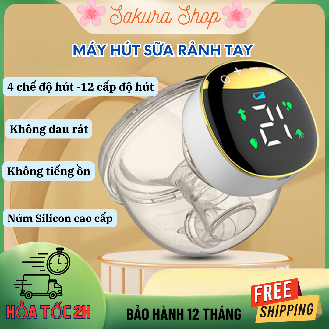 Máy Hút Sữa Điện Máy Kích Sữa Sau Sinh Máy Hút Sữa Rảnh Tay MY 373 Pin Khỏe 4 Chế Độ Hút 12 Cấp Độ Hút Sự Lựa Chọn Hoàn Hảo Cho Các Mẹ