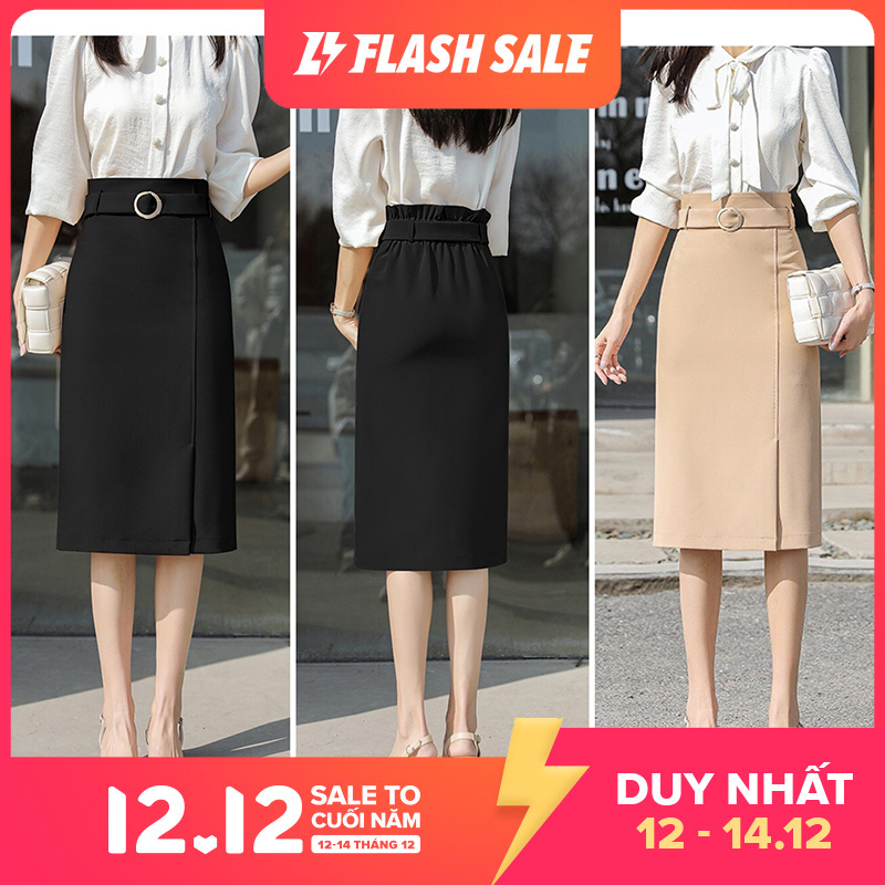 [HCM]CHÂN VÁY XẺ TÀ LƯNG CÁCH ĐIỆU TAKA _ [Giá gốc tận xưởng]