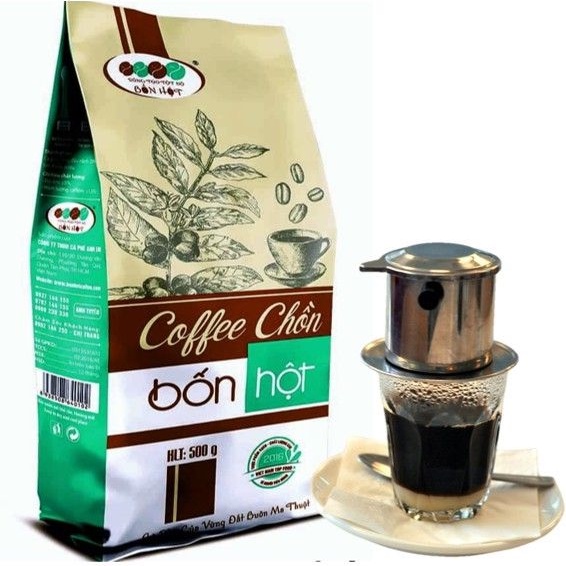 Cà phê chồn bốn hột 500gr hàng công ty minh phát