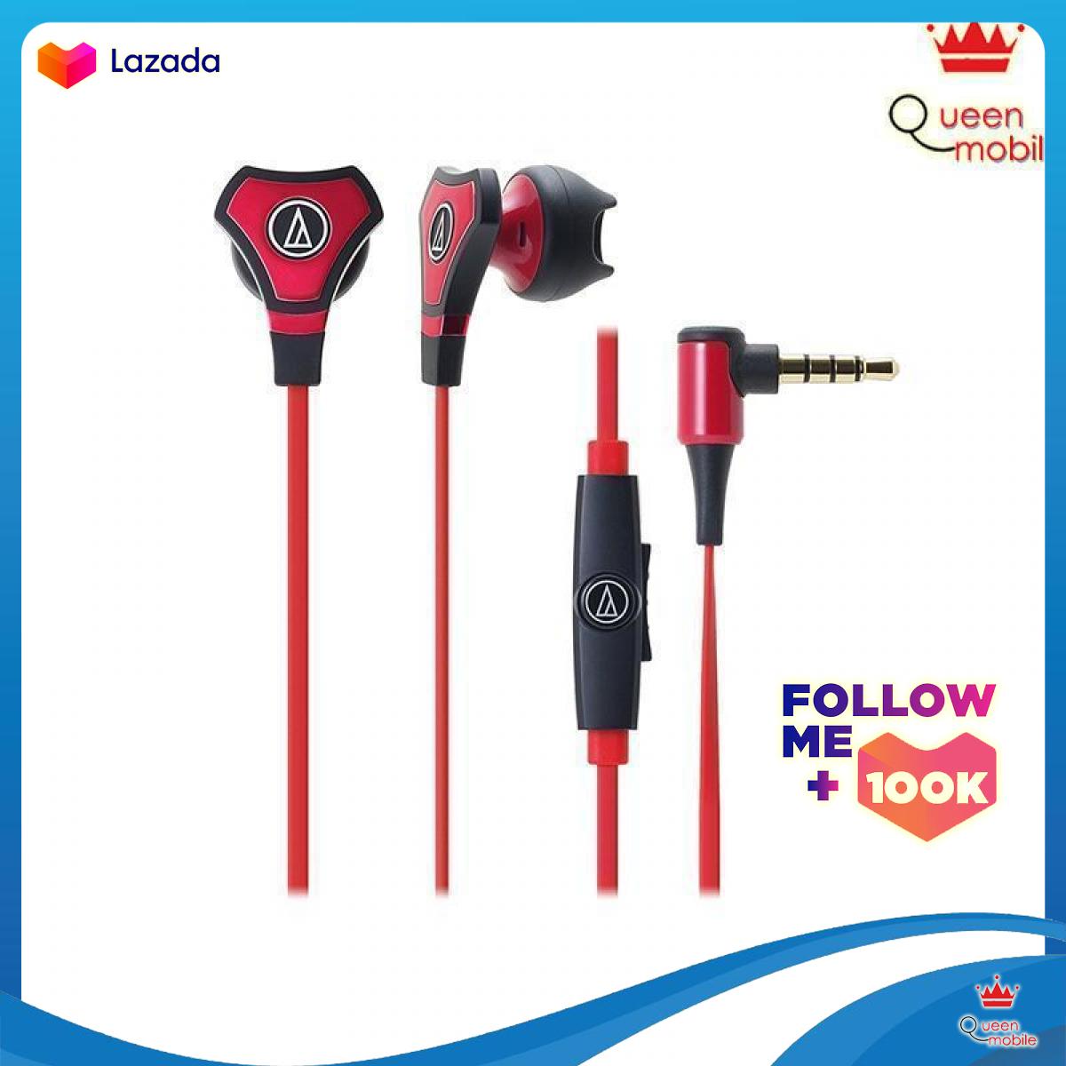Tai nghe audio-technica sonicfuel® hybrid earbud ath-chx5is