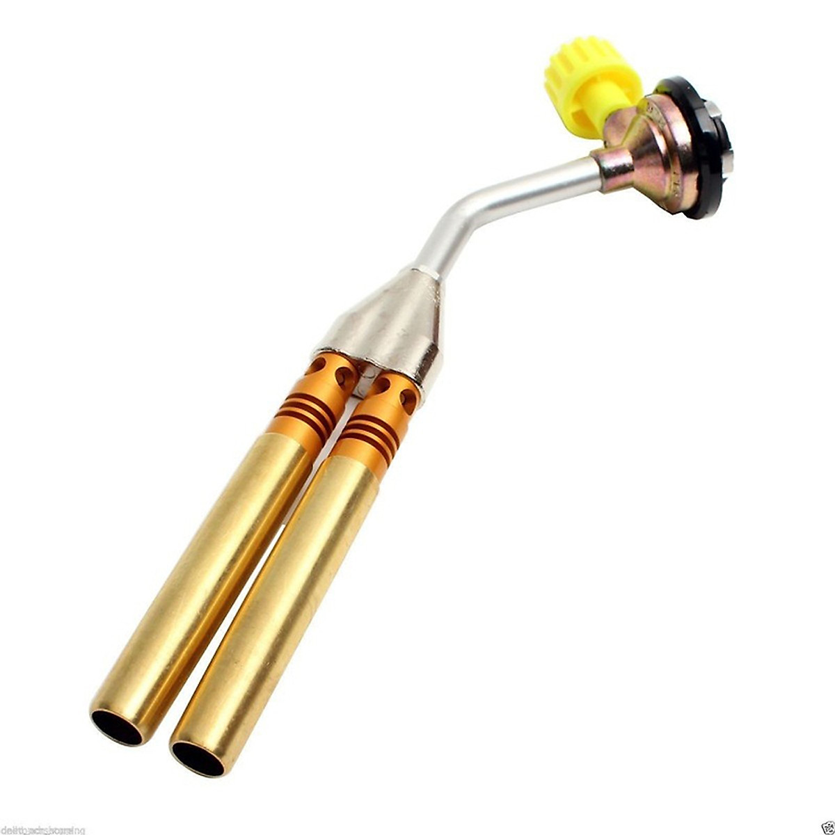 Khò gas đôi-lắp bình gas mini tiện lợi