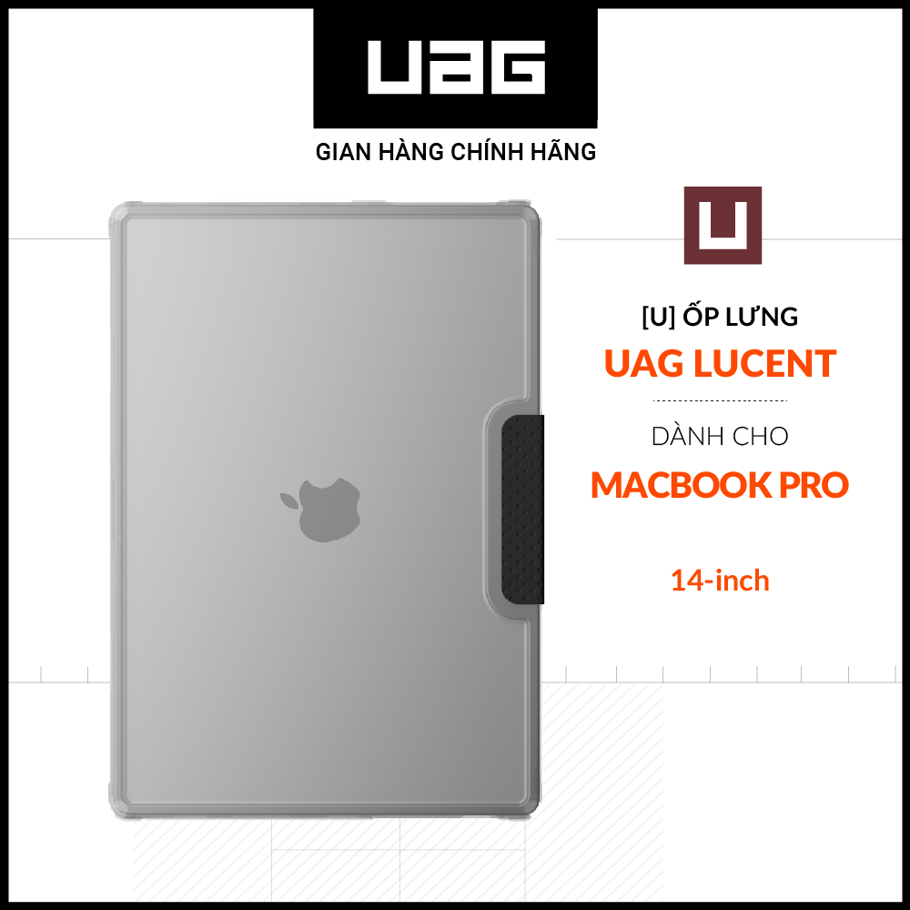 Ốp lưng uag lucent cho macbook pro 14"