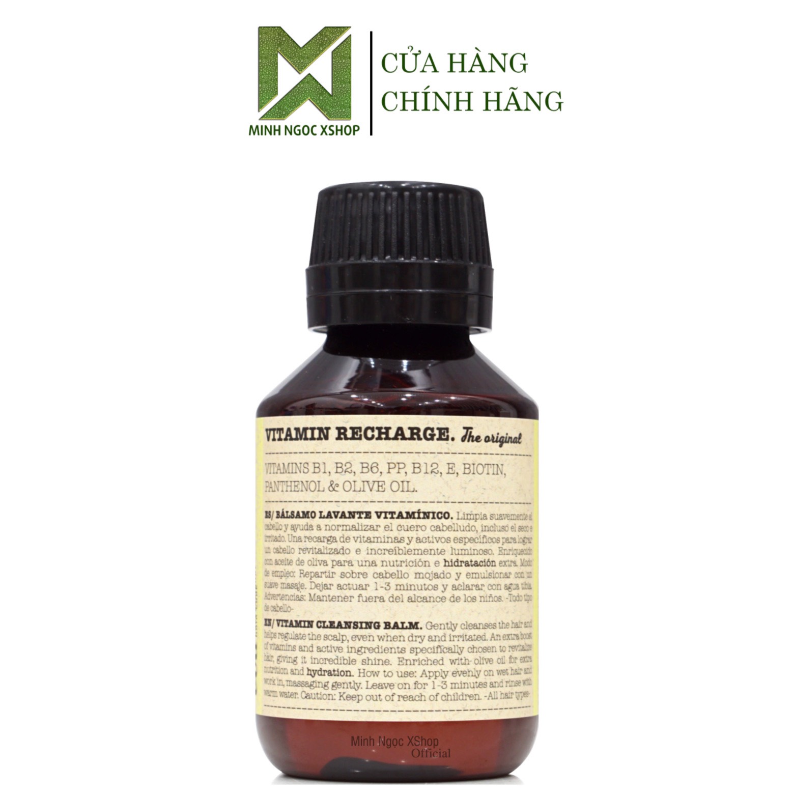 Dầu gội phục hồi hỗ trợ mọc tóc Eva Vitamin Recharge The Original 100ML