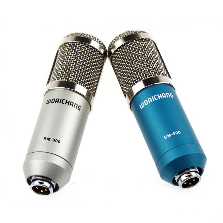 Micro Thu Âm, Mic Hát Karaoke Live Stream BM 900, Thu Âm Cực Tốt chuyên nghiệp bắt âm tốt nhẹ âm vang trong siêu hay âm thanh chuẩn phòng thu