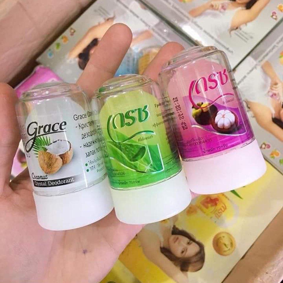 LĂN KHỬ MÙI ĐÁ KHOÁNG GRACE THÁI LAN