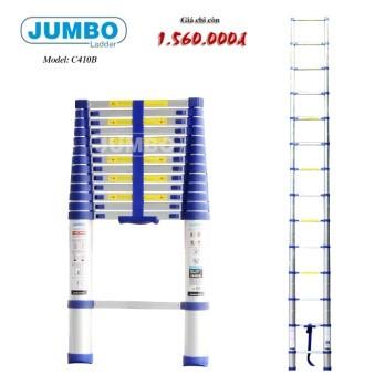 Thang nhôm rút gọn cao cấp Jumbo Model: C410B