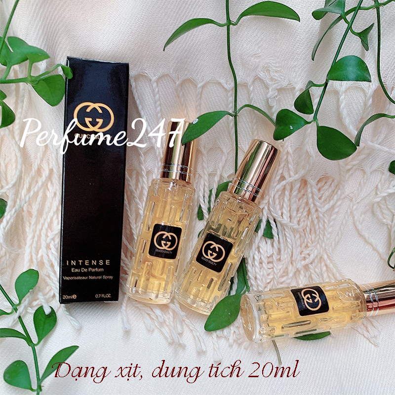 Combo 3 chai nước hoa nữ xách tay mini 20ml-thơm cực lâu-mùi guitly