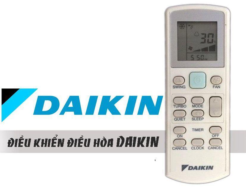 Điều khiển điều hòa Daikin 04 xịn (trắng)