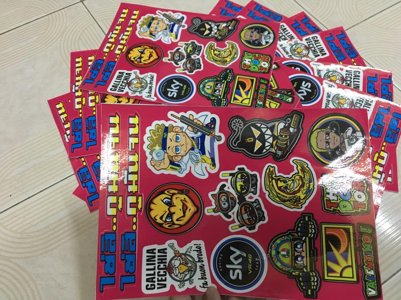 Tem logo sét bomz chữ thái