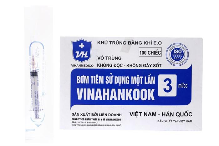 Kim tiêm Vinahankook 3ml/cc