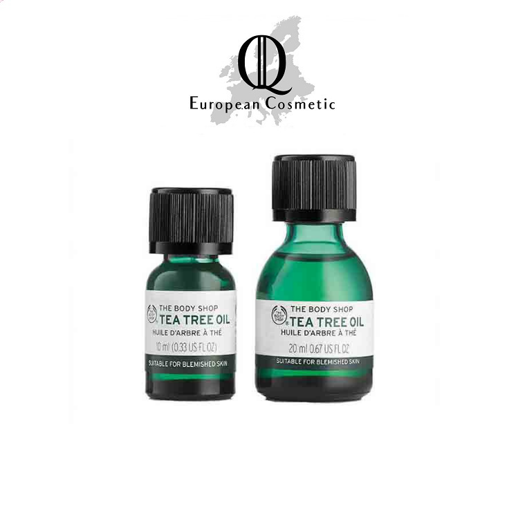 Tinh dầu tràm trà cho da mụn the body shop tea tree oil