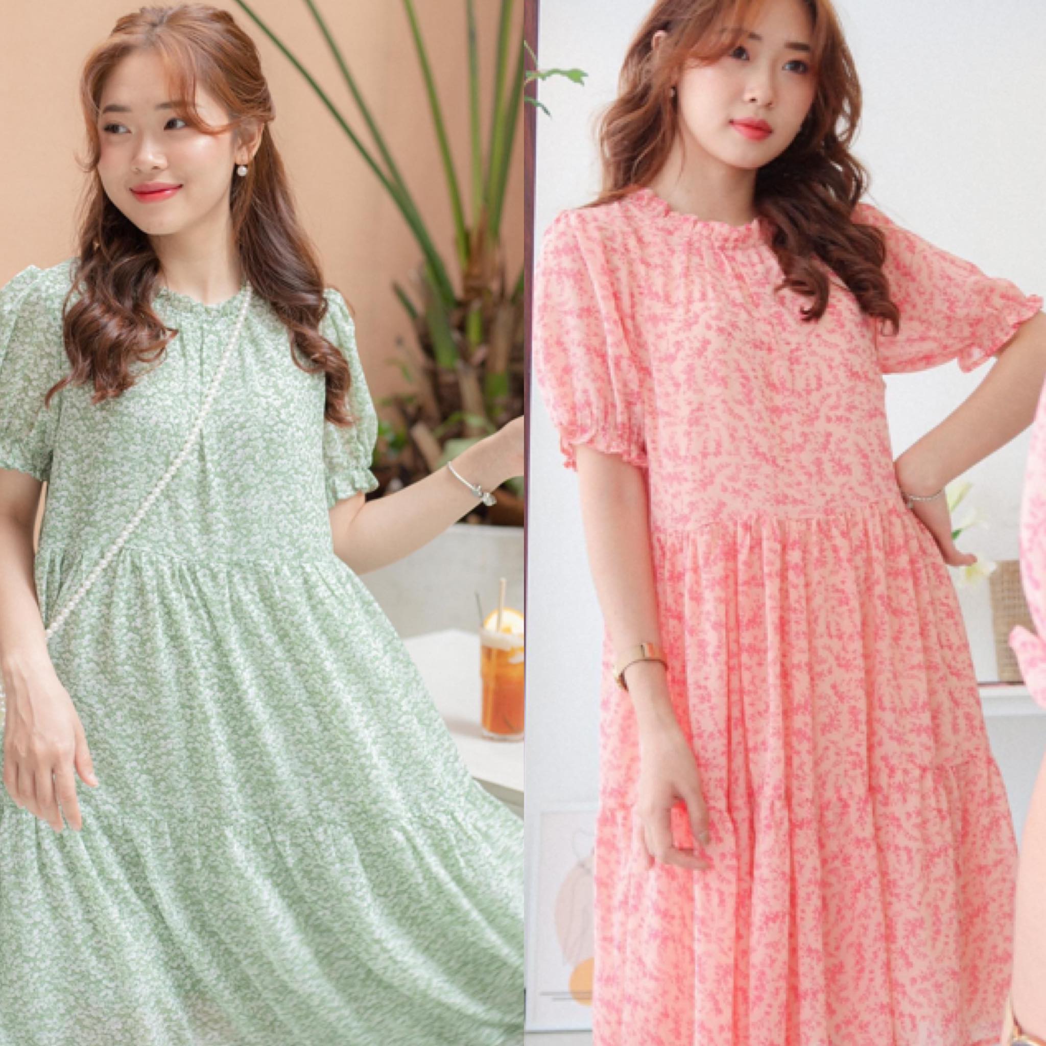 Lalya dress- váy baby doll hoa nhí