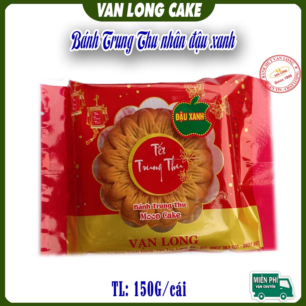 Bánh trung thu Vạn Long đậu xanh 150g