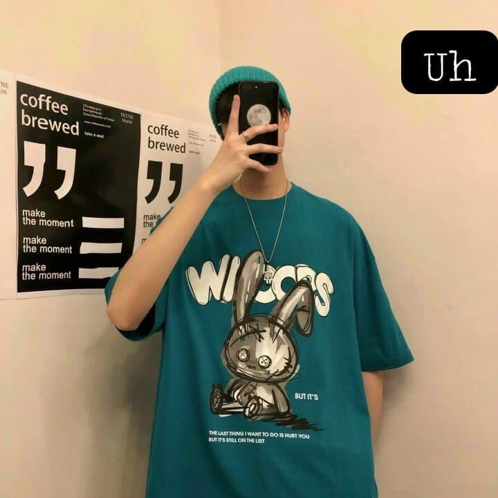 [HCM]Áo Thun Nam Nữ THỎ THÊ THẢM in 3D From Rộng Unisex Siêu Đẹp-BIG SHOP