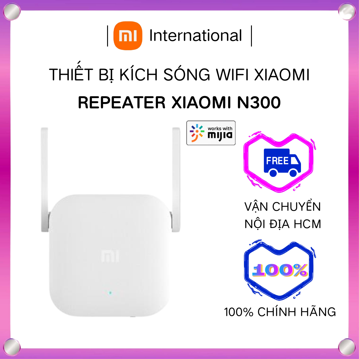 Thiết bị kích sóng Wifi Repeater xiaomi Pro bộ kích sóng wifi Xiaomi Pro - Xiaomi International
