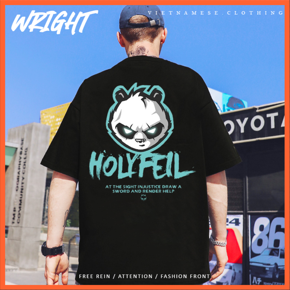 Áo Phông Ngắn Tay Big Size Gấu Trúc Kungfu Panda Ngầu 100% Cotton Streetwear