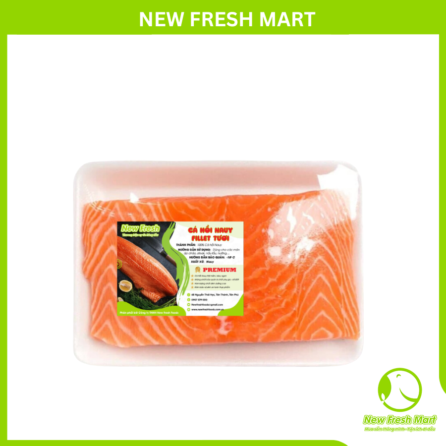[HỎA TỐC HCM] Cá Hồi Nauy Fillet Tươi Khay 200G và 250G