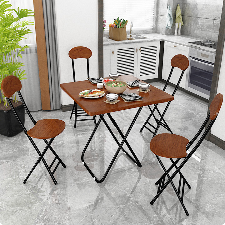 Bộ bàn ăn gấp gọn, bàn ăn 4 ghế, bàn trà, bàn uống cafe, bàn làm việc, bàn ban công, bàn ăn gỗ