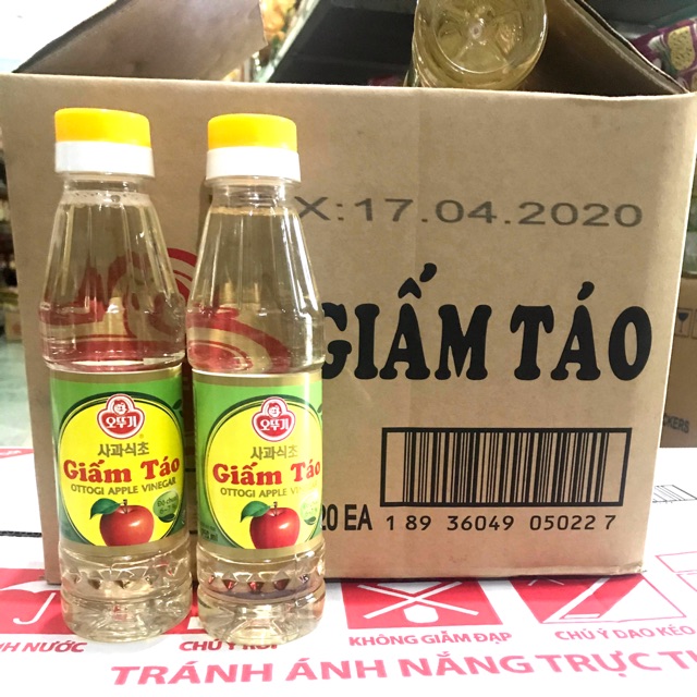 Giấm/ Dấm Táo Ottogi 250ml/450ml