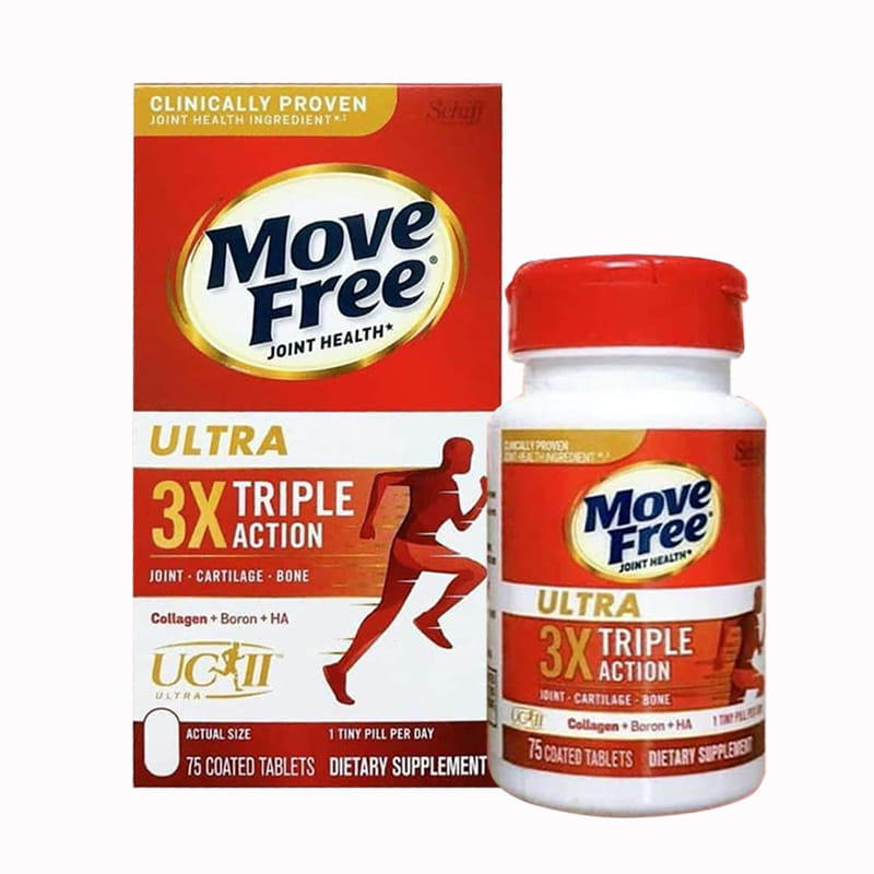 Viên Uống Schiff Move Free Ultra Triple Action Hộp 75 Viên