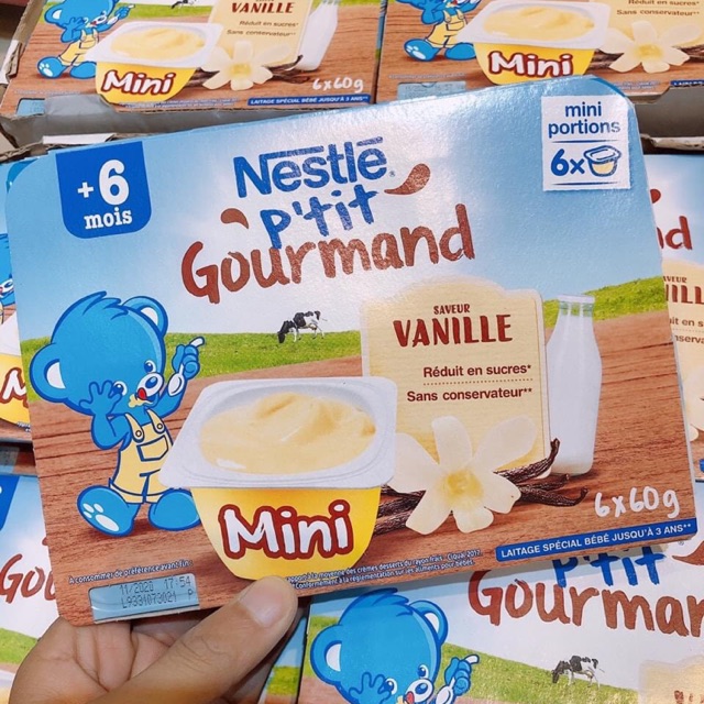 Váng sữa Nestle Pháp lốc 6 hộp