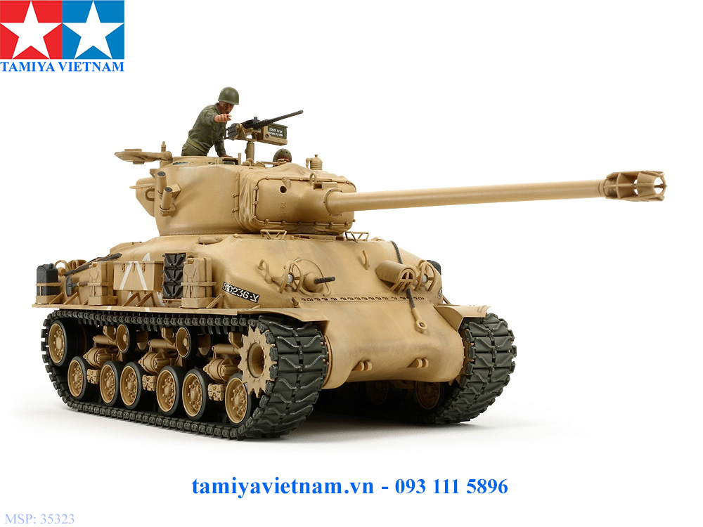 TAMIYA 35323 Mô hình xe tăng quân sự 1 35 SCALE ISRAELI TANK M51