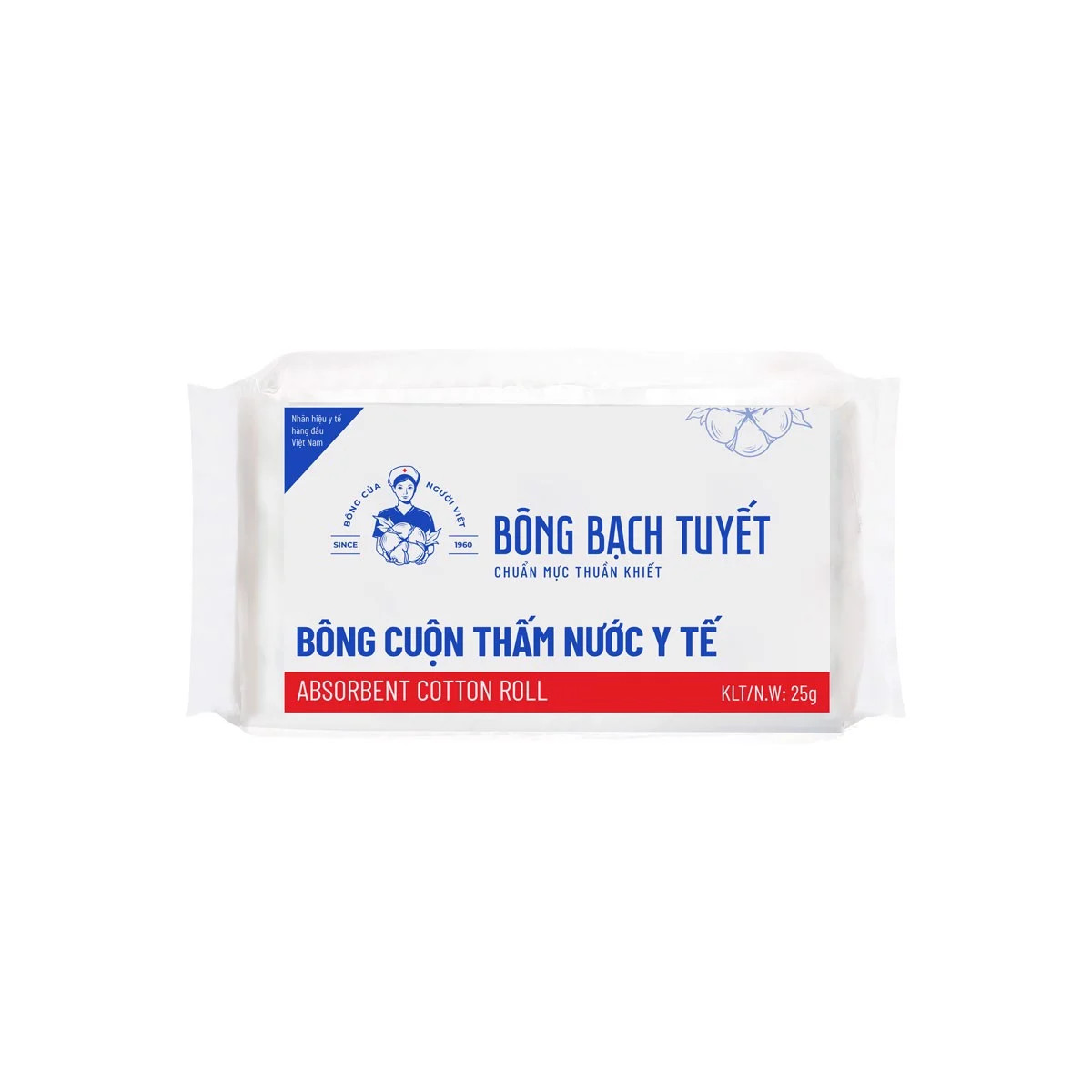 BÔNG GÒN BẠCH TUYẾT 25GAM