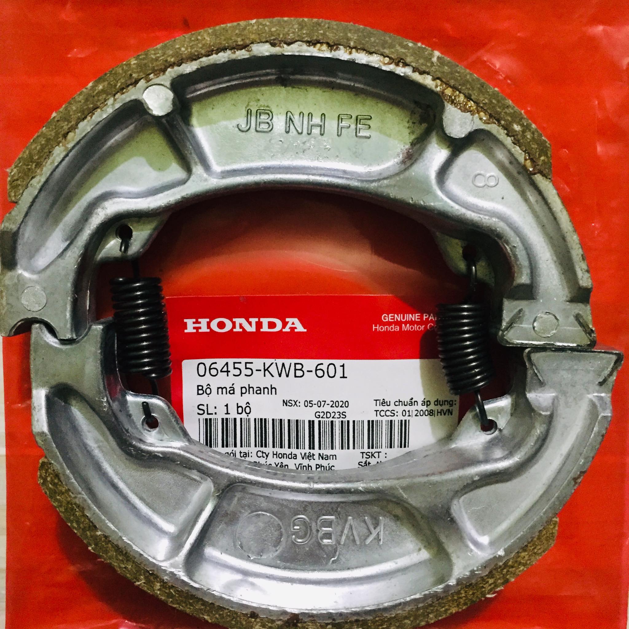 BỐ THẮNG ĐÙM HONDA CHO XE AIR BLADE CÁC ĐỜI VÀ DÒNG XE TAY GA CỦA HONDA