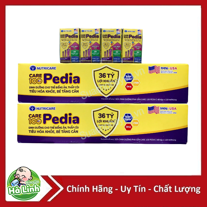 Sữa Care 100 Gold 110ml Pha Sẵn ( Thùng 12 vỉ 48 hộp ) Date 10/2025