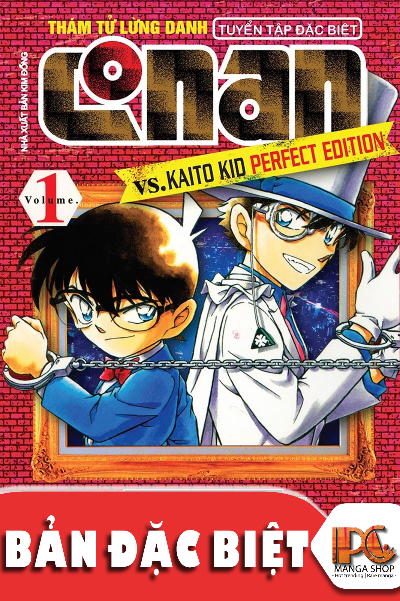Thám tử lừng danh conan - vs.kaito kid perfect edition - tập 1+2