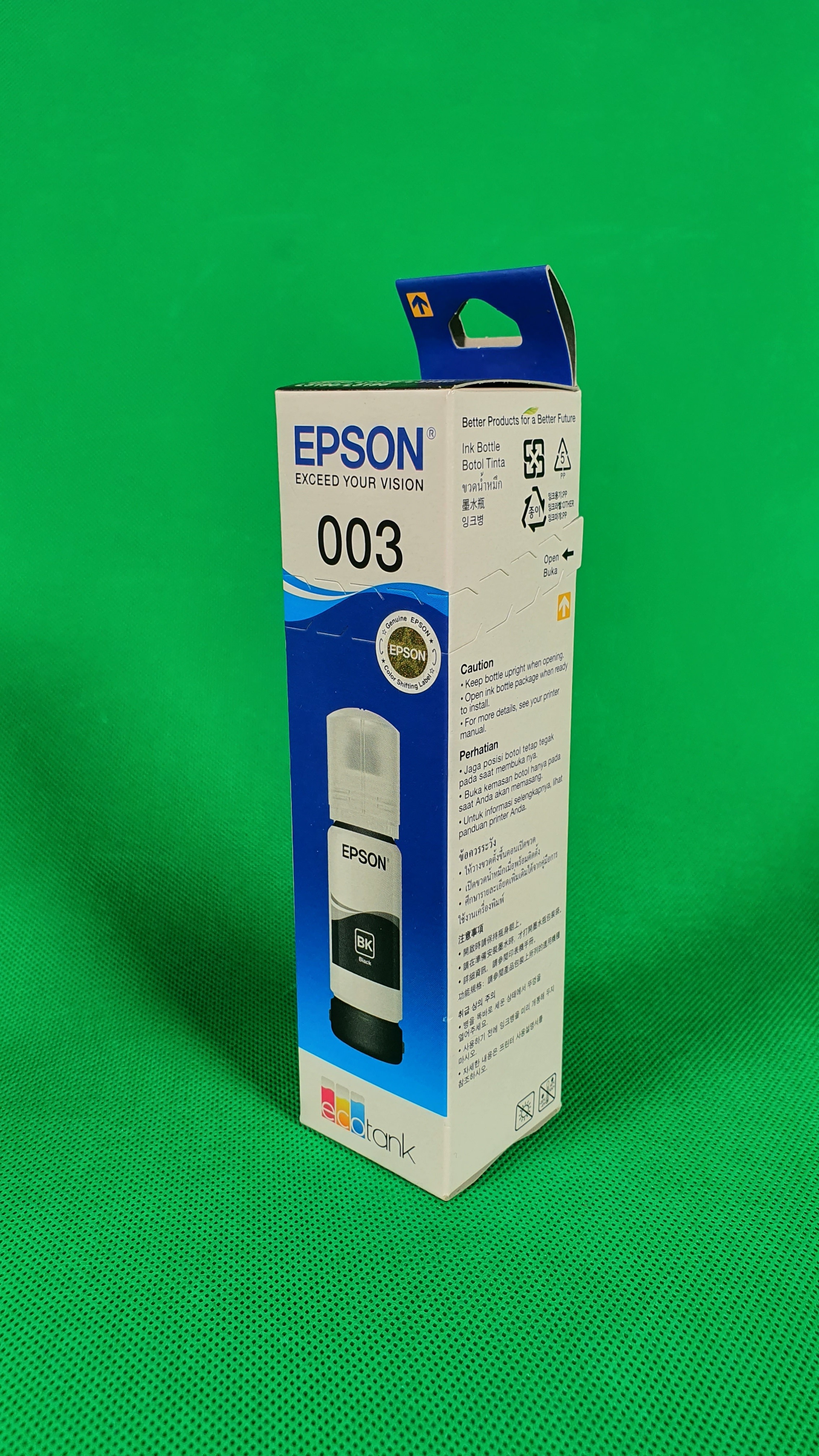 Lọ mực chính hãng epson 003 đen dùng cho epson l1100/ l3110/ l310/ l3100/ l5190