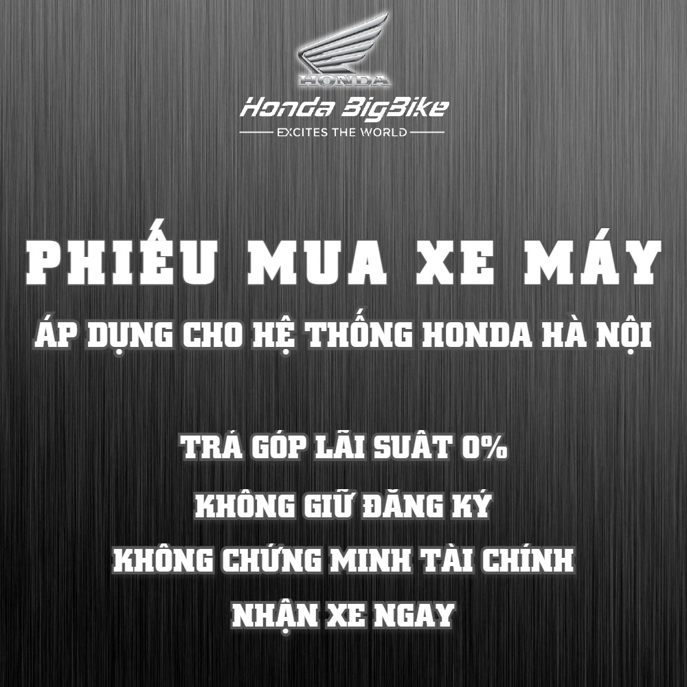 Phiếu mua xe máy Honda Hà Nội BB