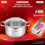 [SIÊU SALE HÈ 20H 4-7.5] Nồi Inox cao cấp Tefal Duetto Plus, 20cm