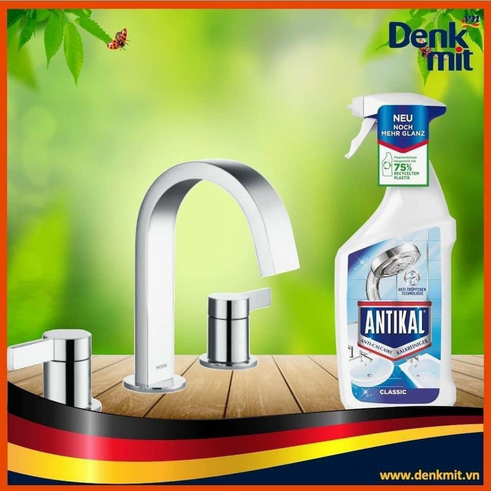 Chai Xịt Tẩy Cặn Canxi Và Chống Ăn Mòn Inox Antikal Vệ Sinh Vòi Rửa