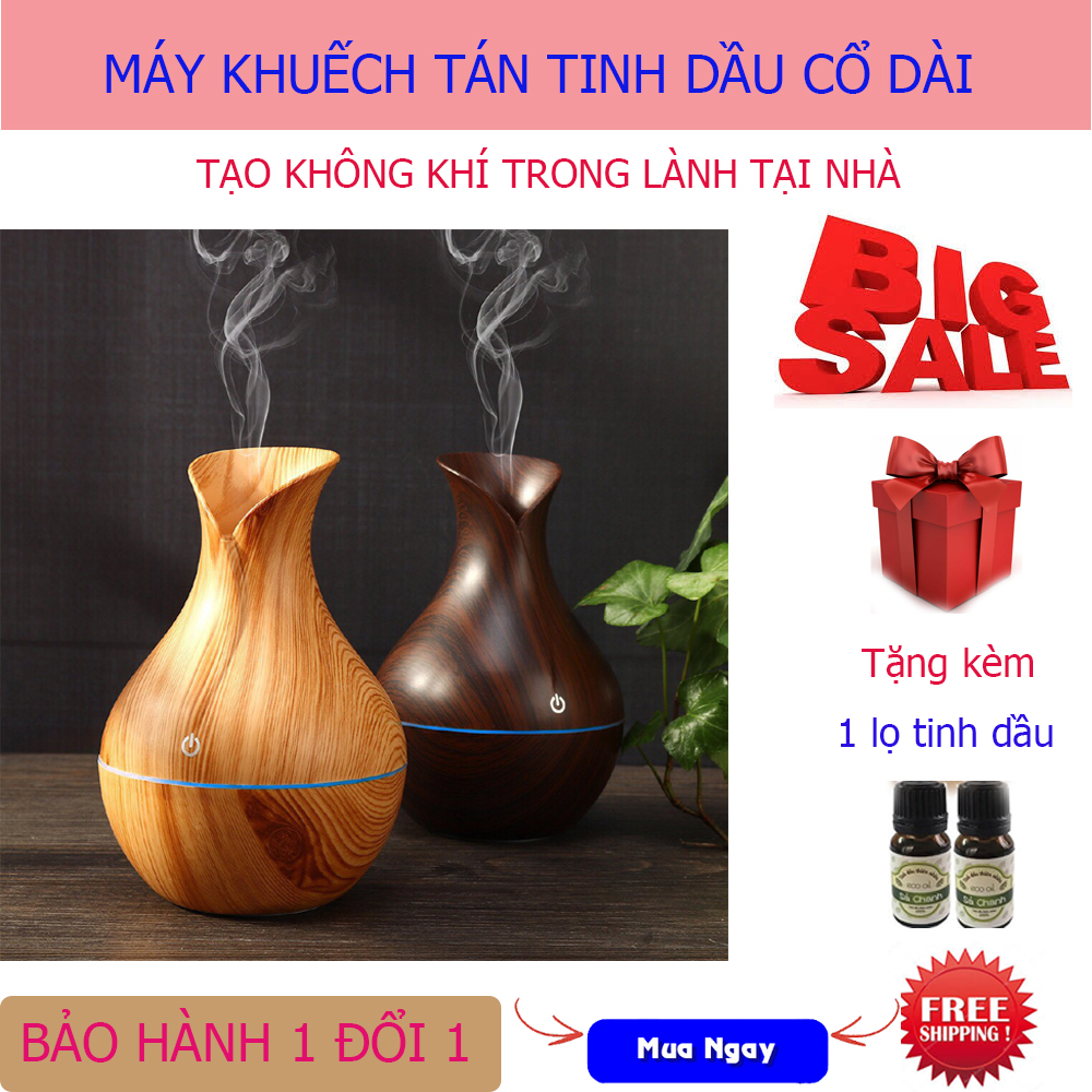 Máy Khuếch Tán Tinh Dầu Cổ Dài, Máy Khuếch Tán Tinh Dầu Nào Tốt, Máy Xông Tinh Dầu Cao Cấp. Máy khuếch tán tỏa hương dễ chịu, thanh lọc không khí, hỗ trợ hệ hô hấp, Có lợi cho sức khỏe . Giá Cực Sốc!