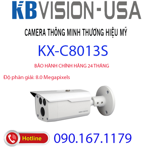 HCMCamera 4 in 1 hồng ngoại 8.0 Megapixel KBVISION KX-C8013S