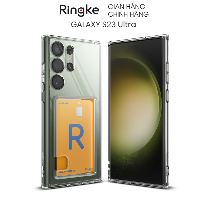 Ốp lưng samsung galaxy s23 ultra ringke fusion card