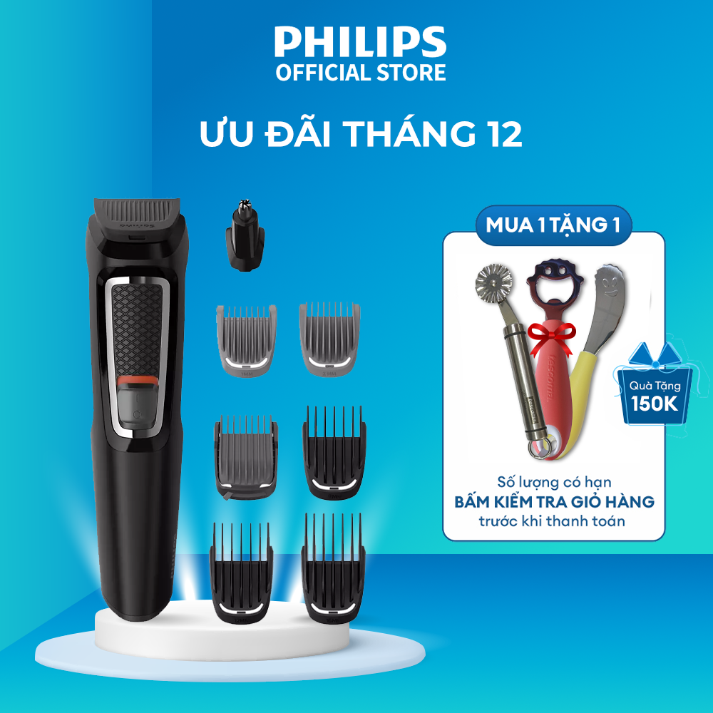 Tông đơ cắt tóc Philips MG3730 bảo hành 2 năm