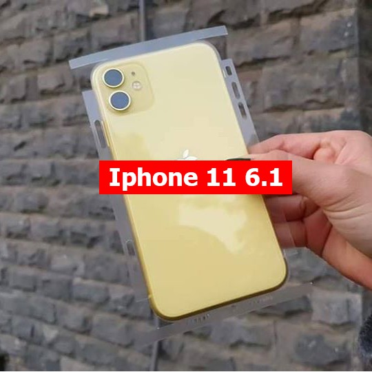 Dán ppf chống xước mặt lưng iphone 11 6.1