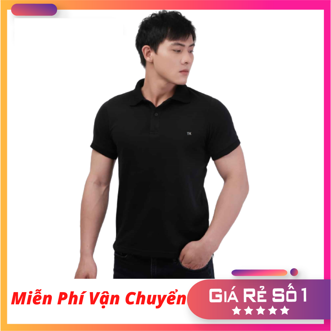 Áo thun polo nam cổ trụ cao cấp