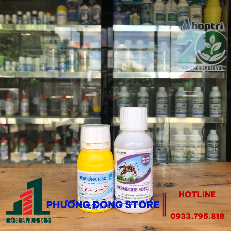 Combo thuốc diệt muỗi Fendona 50ml + Permecide 100ml